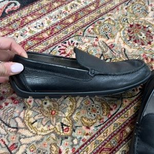 Black dress up Geox shoes